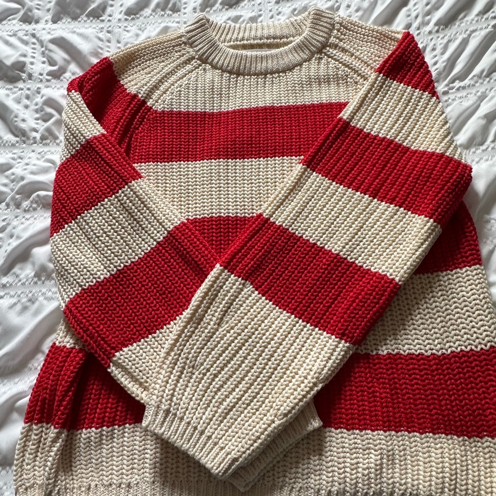 Velvet sweater